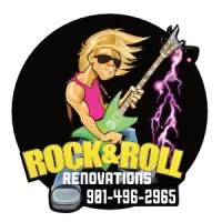 Rock & Roll Renovations and Flooring Logo.